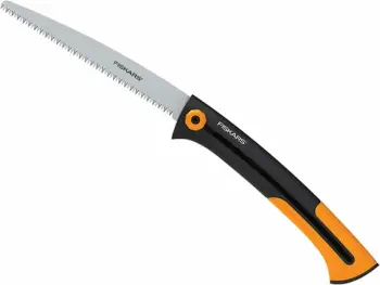 Sharrë dore Fiskars SW 75, L, zezë/ portokalli