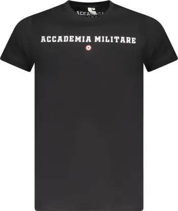 Maicë për meshkuj ACCADEMIA MILITARE Military Academy, e zezë