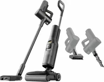 Fshesë me korrent wet & dry ROBOROCK F25 Combo, 20000Pa, stacion karikimi/tharje, kontroll me aplikacion, 60min, e zezë, set me aksesorë