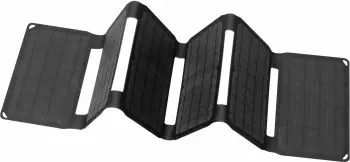 Karikues solar i palosshëm Sandberg 420-67 40W QC3.0+PD+DC i zi set me 4 karabinerë