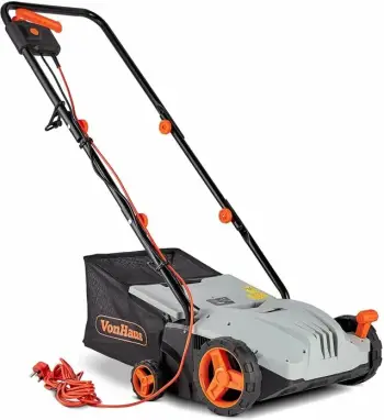 Skarifikator elektrik për bar VONHAUS 2500191 1300W 32cm qese 28L, gri/zezë me portokalli