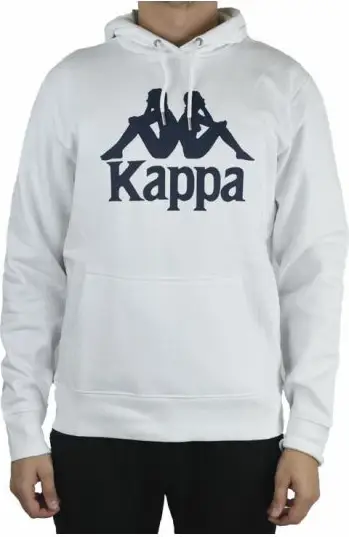 Duks me kapuç për meshkuj Kappa, i bardhë