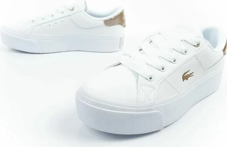 Atlete femra Lacoste Ziane Platform 126, të bardha - 8
