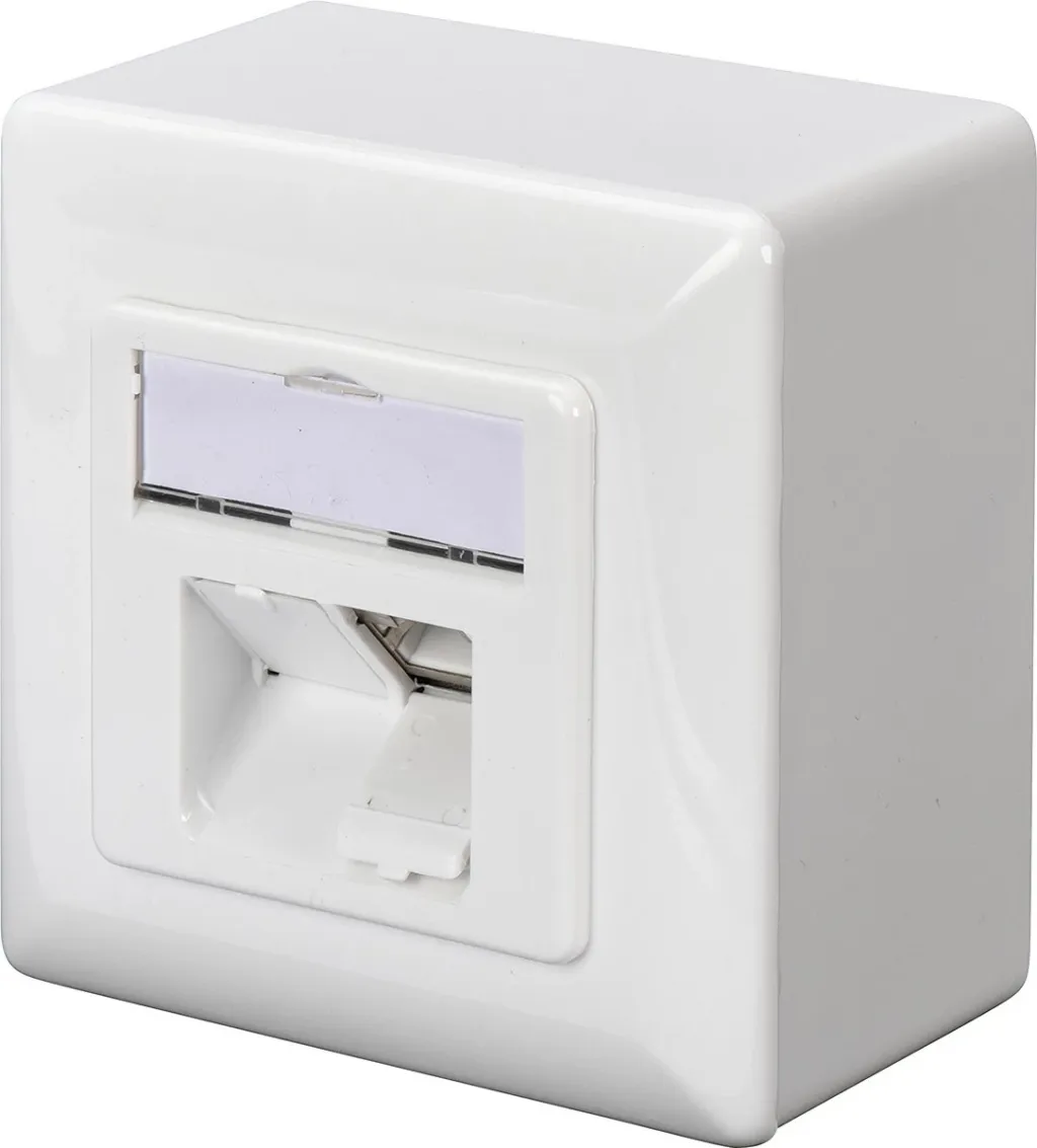 Prizë rrjeti Digitus CAT 6A, 2xRJ-45, e bardhë - 3