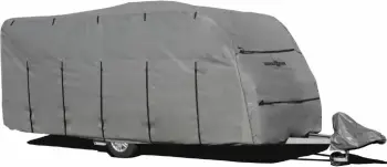 Mbulesë karavani BRUNNER Caravan Cover 6 m (650–700 cm), gri, me çantë ruajtjeje