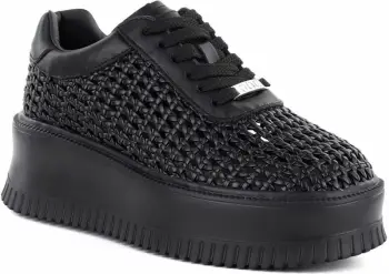 Atlete platforme femra GOE TT2N4043, të zeza