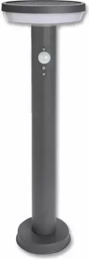 Llambë solare LED Asalite ASAL0305 5W 3000K 400lm IP65 me sensor, gri