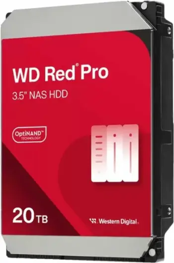 Hard disk intern Western Digital WD Red Pro, 20TB, 7200 RPM, SATA 6Gb/s