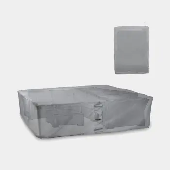 Mbulesë mbrojtëse për mobilje kopshti VONHAUS 2500122 250×200×85 cm, gri, me qese ruajtjeje