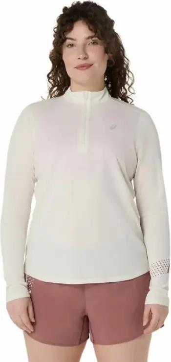 Maicë me mëngë të gjata për femra Asics, bezhë
