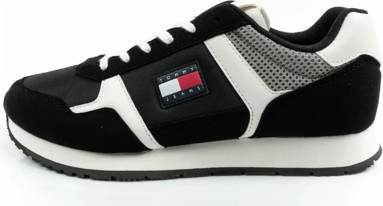Atlete meshkuj Tommy Hilfiger TJM Runner Casual, të zeza - 2