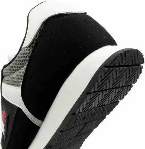 Atlete meshkuj Tommy Hilfiger TJM Runner Casual, të zeza - 7