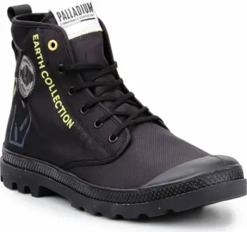 Këpucë Palladium Pampa për meshkuj dhe femra, të zeza