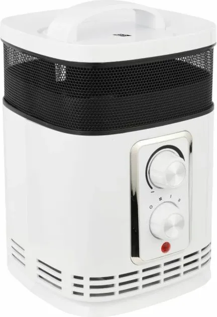 Ngrohës ventilatori PTC SHE SHX360PTC 1500W, 360°, element qeramik, termostat, i bardhë - 2