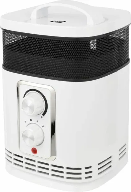Ngrohës ventilatori PTC SHE SHX360PTC 1500W, 360°, element qeramik, termostat, i bardhë - 3