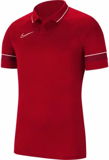 Fanellë polo për fëmijë Nike, e kuqe