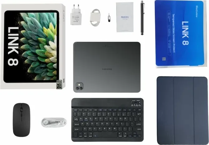 Tablet BLACKVIEW LINK 8 12.7\" 6GB/256GB, Starry Grey, set me tastierë Bluetooth + maus - 9