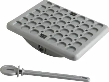 Pad për këmbë mbështetëse BRUNNER CARAPAD 7110102N 18 x 14.5 cm, gri, set 4 copë