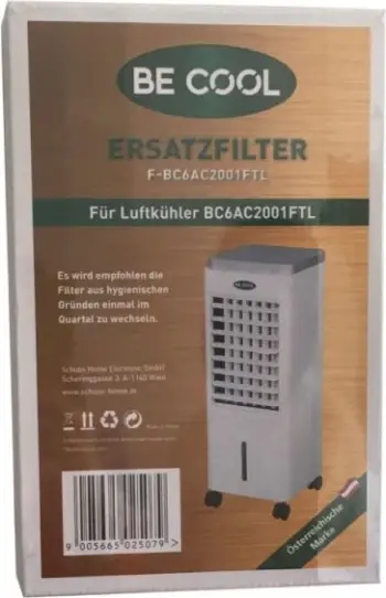 Filtër zëvendësues për ftohës ajri BE COOL Series 20 F-BC6AC2001FTL (për BC6AC2001FTL)