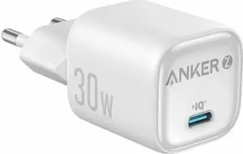 karikues muri USB-C ANKER Zolo A2698G21, 30W GaN II, 1 portë, PD/PPS, i bardhë