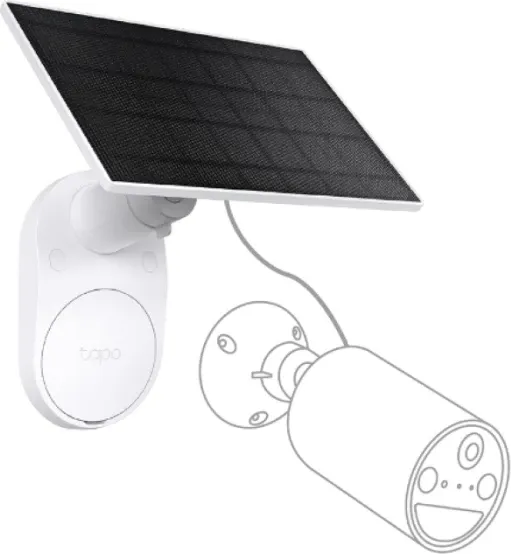 panel solar TP-LINK Tapo A201 5.2W IP65, set me kabllo zgjatëse 3.8 m - 4