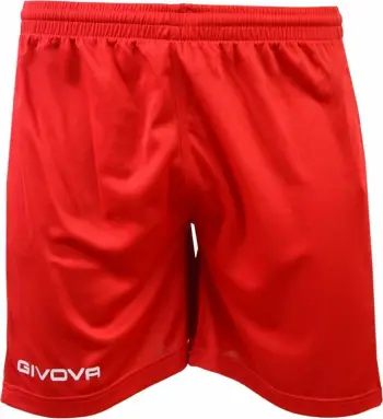 Shorce për futboll Givova, për meshkuj dhe fëmijë, të kuqe
