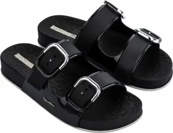 Papuqe femra Ipanema Slide, të zeza
