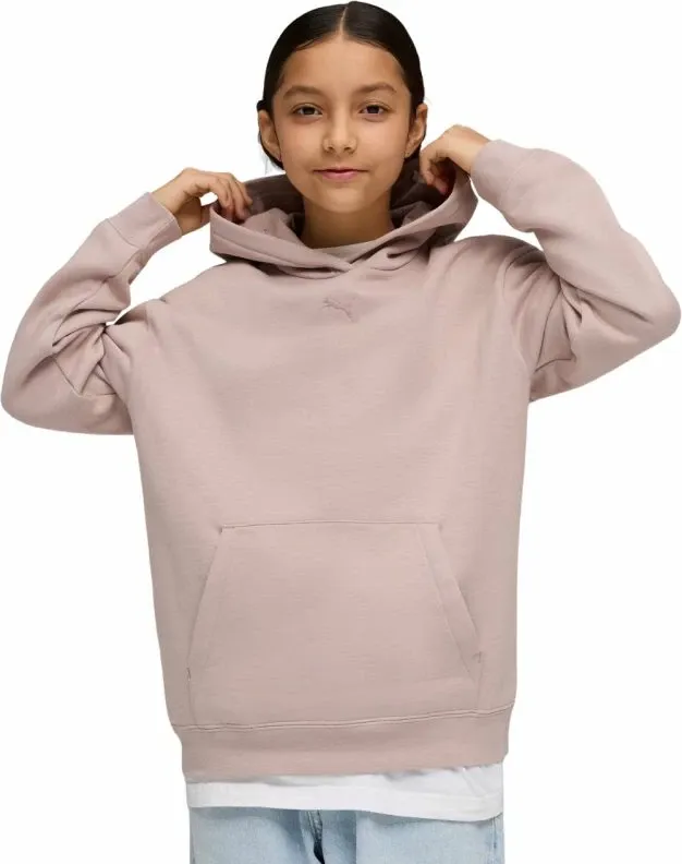 Duks për fëmijë Puma ESS Centered Cat Logo Relaxed, rozë - 1