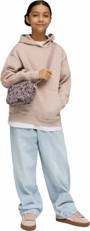 Duks për fëmijë Puma ESS Centered Cat Logo Relaxed, rozë - 5