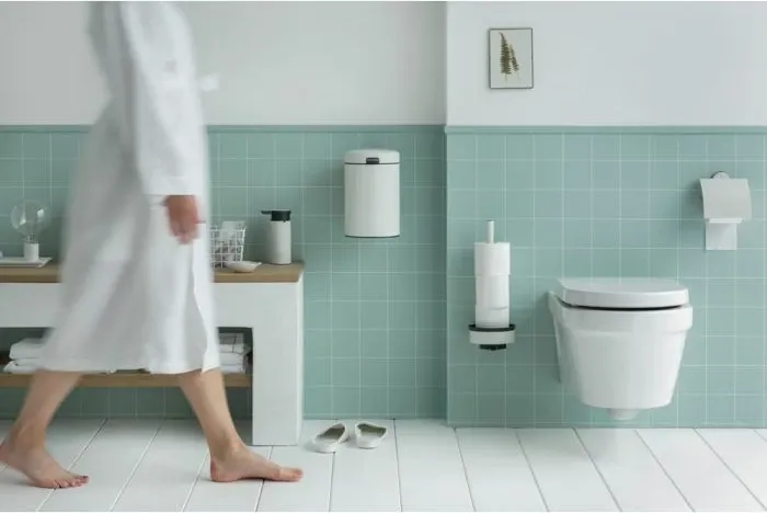 Dispenser sapuni Brabantia 108181, 16.5×6.5×9.5 cm, i bardhë - 4
