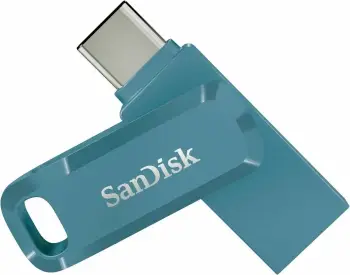 USB memorje SanDisk Ultra Dual Drive Go SDDDC3-128G-G46NBB 128GB USB-C/USB-A USB 3.2 Gen 1, blu