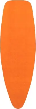 Mbulesë për tavolinë hekurosjeje Brabantia D (MPN 220524) 135 x 45 cm, 100% pambuk, shkumë 2 mm, portokalli