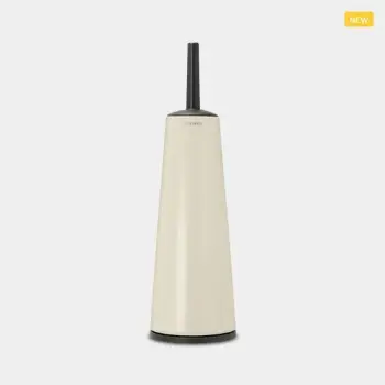 Furçë WC me mbajtëse Brabantia ReNew MPN 223228, dizajn diskret, rezistente ndaj korrozionit, bezhë