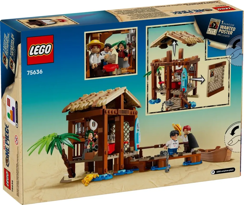 Set LEGO ONE PIECE 75636 Windmill Village Hut, 299 pjesë, me 3 minifigura - 2