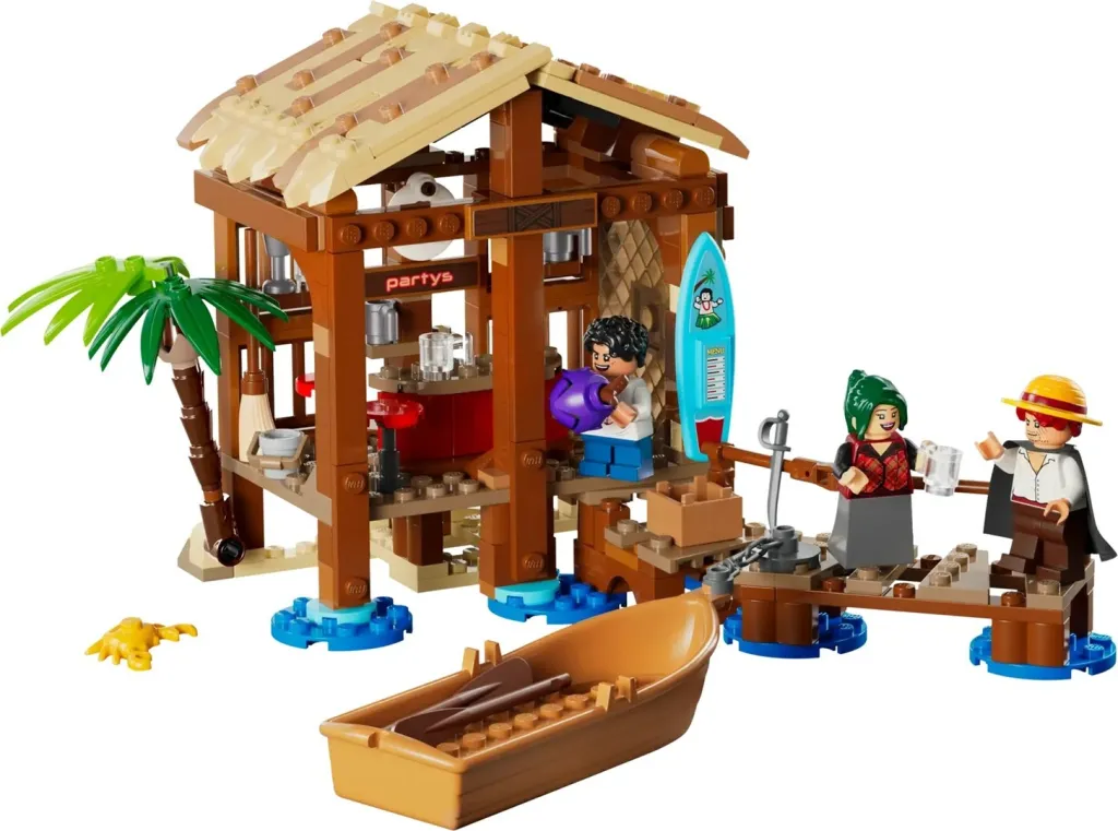 Set LEGO ONE PIECE 75636 Windmill Village Hut, 299 pjesë, me 3 minifigura - 3