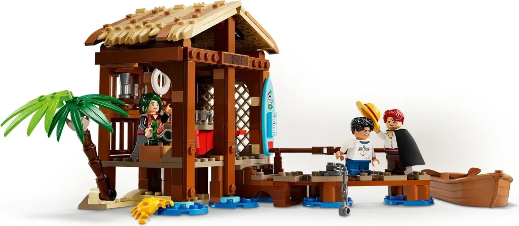 Set LEGO ONE PIECE 75636 Windmill Village Hut, 299 pjesë, me 3 minifigura - 4