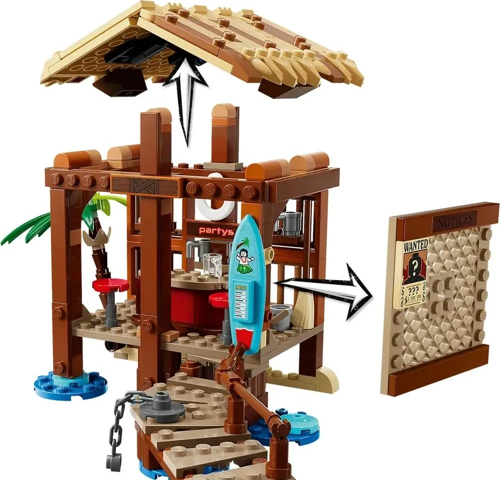 Set LEGO ONE PIECE 75636 Windmill Village Hut, 299 pjesë, me 3 minifigura - 5