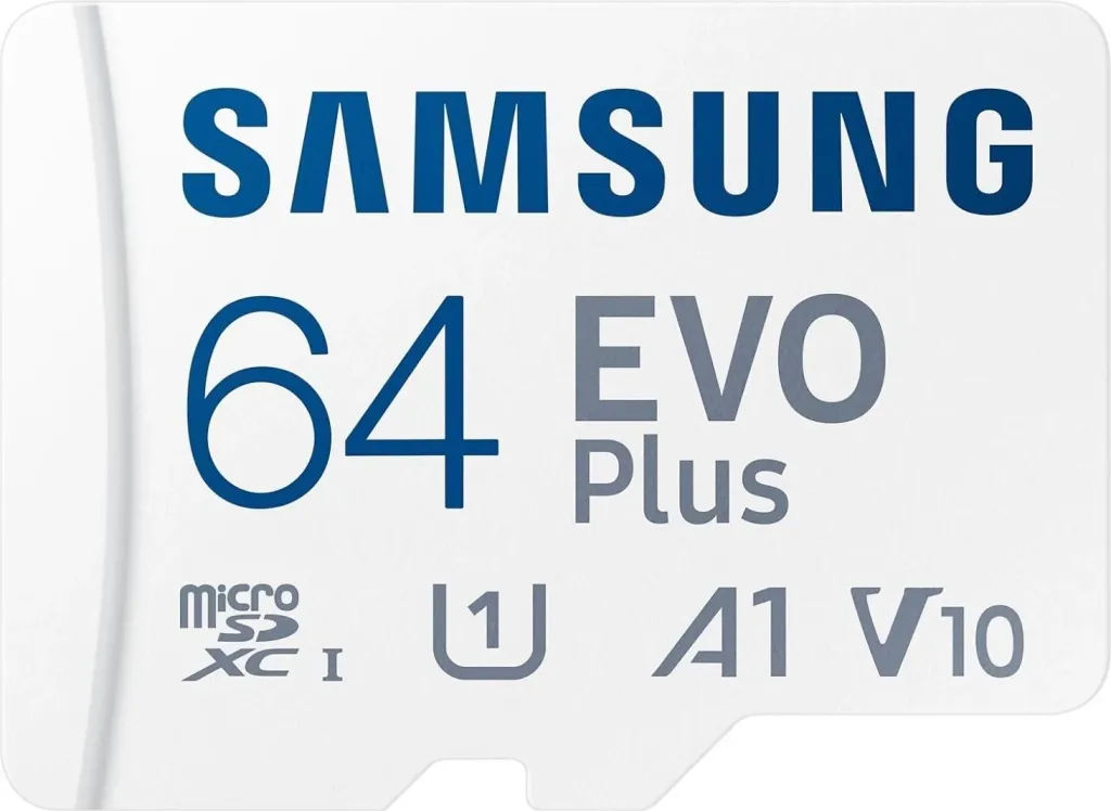 Kartelë memorie Samsung EVO PLUS microSDXC 64GB, UHS-I, U1, Adapter SD - 1