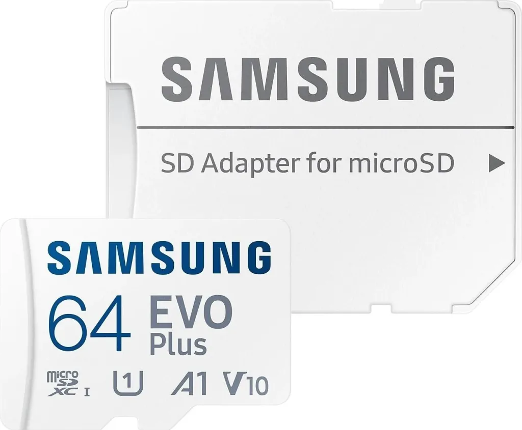 Kartelë memorie Samsung EVO PLUS microSDXC 64GB, UHS-I, U1, Adapter SD - 4