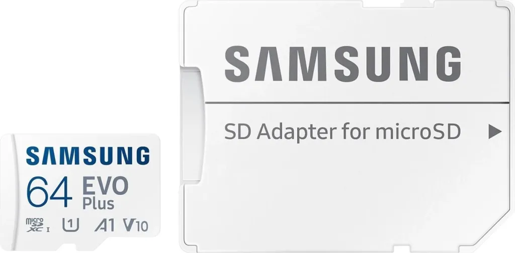 Kartelë memorie Samsung EVO PLUS microSDXC 64GB, UHS-I, U1, Adapter SD - 6