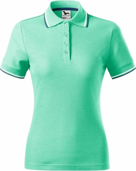 Maicë polo për femra Malfini, ngjyrë e gjelbër - 2