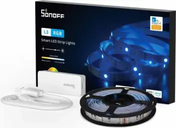 Shirit LED smart RGB Wi‑Fi SONOFF L3-5M 5 m, 90 LED, DC 5V, IP20 (pa adapter rryme)