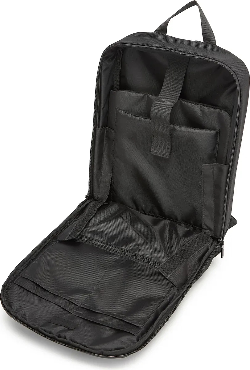 Çantë shpine për laptop Wozinsky Premium, 15.6", poliestër, e zezë - 4