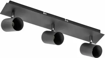 Spotlight tavanor GTV VENETO 3xGU10 230V IP20 450x80x120mm, i zi