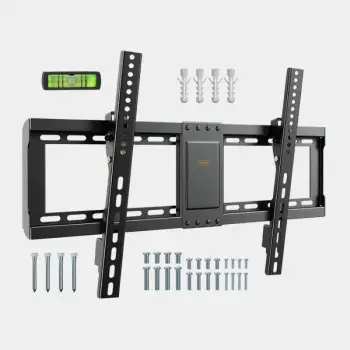 Mbajtëse muri për TV VonHaus 3000487.1 37-82\", e pjerrët 0-10°, deri 75 kg, VESA 600x400, e zezë, set montimi
