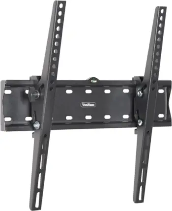 Mbajtëse muri për TV VONHAUS 3000473 26-55\" tilt -12°/+12°, VESA 200x200-400x400, deri 40 kg, e zezë