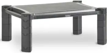 Mbajtëse monitori VONHAUS 3005097, e rregullueshme në lartësi 16.8x43.5x33 cm, e zezë