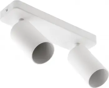 Ndriçues spot dyfish GTV SANTO BIS OS-SAN20WOK2B-10, GU10, max 2×20 W, IP20, i bardhë