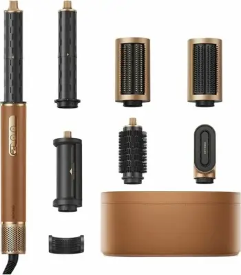 Tharëse flokësh dhe stilues DREAME AirStyle Pro AMF18A-BR, 7-në-1, 1300W, me 7 shtojca, kafe