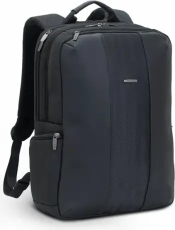 çantë shpine për laptop RivaCase 8165, 15.6\", poliester, e zezë